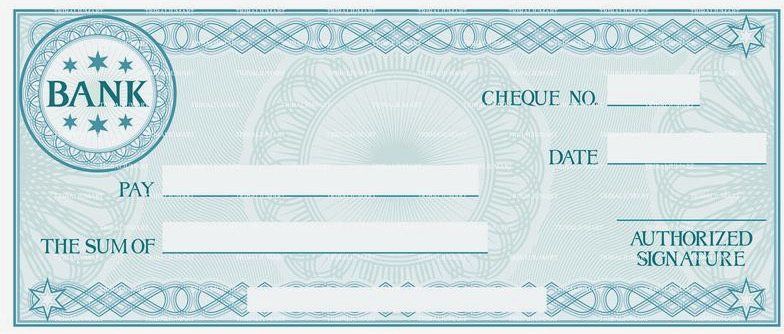free blank check templates 