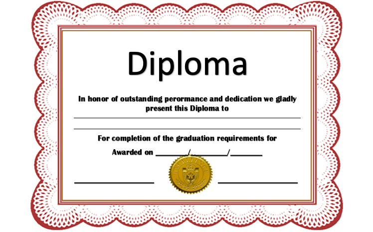 19 Free High School Diploma Template Download Word Pdf Templates Art